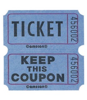 Blue Double Roll Tickets (2000ct)