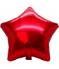 Happy Birthday Red Star Shaped Foil Mylar Balloon (1ct)