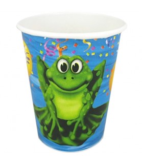 Happy Birthday 'Swamp Party' 9oz Paper Cups (8ct)