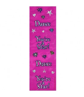 Happy Birthday 'Girl Time Dance' Stickers (1 sheet)