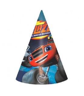 Blaze and the Monster Machines Cone Hats (8ct)
