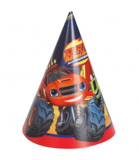 Blaze and the Monster Machines Cone Hats (8ct*)