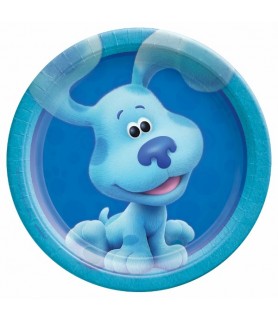 Blue's Clues and You Small Blue Paper Plates (8ct)