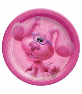 Blue's Clues and You Small Pink Paper Plates (8ct)