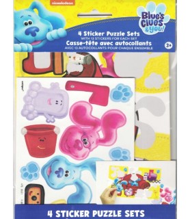 Blue's Clues and You Sticker Puzzle Sets / Favors (4ct)