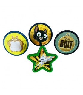 Bolt Cupcake Rings / Toppers  (12ct)