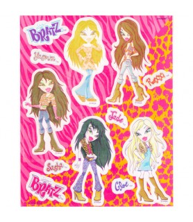 Bratz 'Fashion Fierce' Stickers (4 sheets)