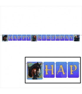 Brave Happy Birthday Banner (1ct)