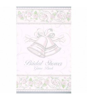 Bridal Shower 'Bells and Bows' Party Game Book (1ct)