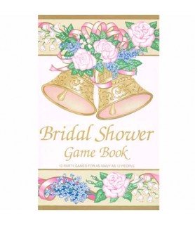 Bridal Shower 'Bells of Love' Party Game Book (1ct)