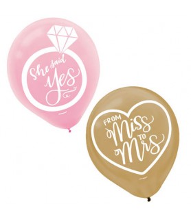 Wedding and Bridal 'Mint to Be' Latex Balloons (15ct)