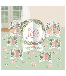 Wedding and Bridal 'Love and Leaves' Table Decorating Kit (27pc)