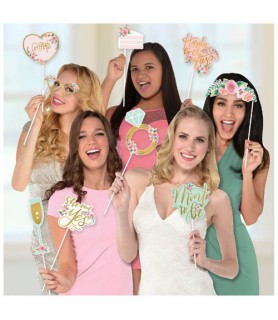 Wedding and Bridal 'Mint to Be' Photo Prop Set (13pc)