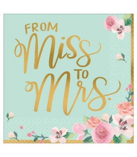 Wedding and Bridal 'Mint to Be' Lunch Napkins (16ct)