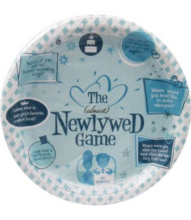 Bridal Shower 'Newlywed Game' Large Paper Plates (8ct)