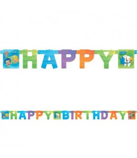 Bubble Guppies Happy Birthday Banner (1ct)