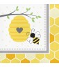 Baby Shower 'Bumblebees' Lunch Napkins (16ct)