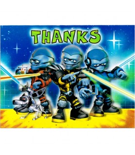 Butt-Ugly Martians Vintage 2001 Thank You Notes w/ Envelopes (8ct)