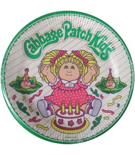 Cabbage Patch Kids Vintage 1983 Large Paper Plates (8ct)