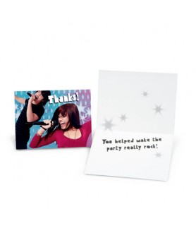 Camp Rock Thank You Notes w/ Envelopes (8ct)