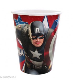 Captain America 9oz Paper Cups (8ct)