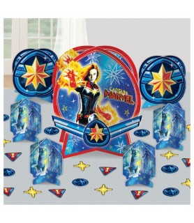 Captain Marvel Table Decorating Kit (27pc)