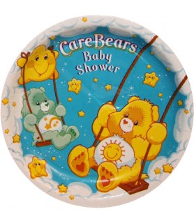 Care Bears Baby Shower Small Paper Plates (8ct)