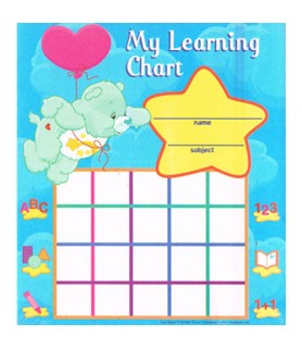 Care Bears Rainbow My Learning Chart / Favors (50 sheets)