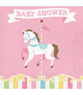 Baby Shower 'Carousel' Lunch Napkins (16ct)*