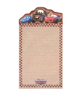 Cars Magnetic Notepad / Favor (1ct)