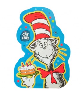 Cat in the Hat Plastic Wall Decoration (1ct)