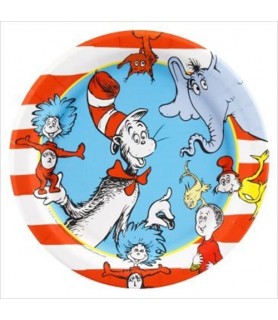 Cat in the Hat Small Paper Plates (8ct)