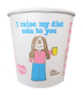 Cathy Vintage 1983 7oz Paper Cups (8ct)