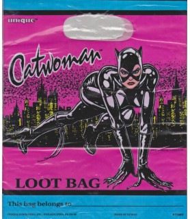 Catwoman Vintage 1991 Favor Bags (8ct)