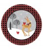 Christmas 'Winter Plaid' Large Paper Plates (8ct)