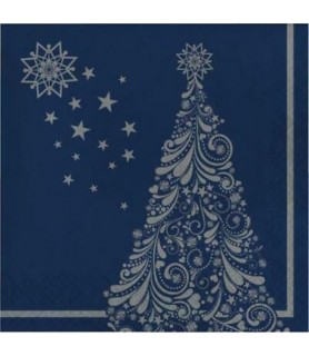 Christmas 'Silent Night' Lunch Napkins (16ct)