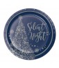 Christmas 'Silent Night' Large Paper Plates (8ct)