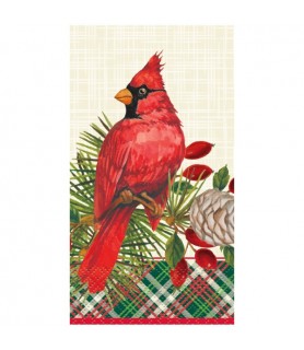 Christmas 'Red Cardinal' Guest Towels (16ct)