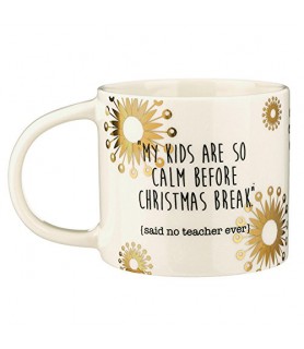 Christmas 'Said No Teacher Ever' 12oz Coffee Mug (1ct)