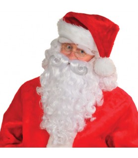 Christmas Santa Wig and Beard Set (4pc)