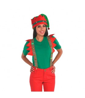 Christmas Elf Deluxe Suspenders (1 set)