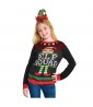 Christmas Ugly Sweater 'Elf Squad' (Small/Medium)