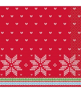 Christmas 'Ugly Sweater' Small Napkins (16ct)