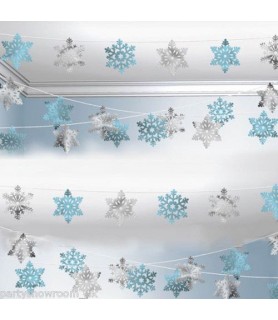 Snowflakes String Decoration (100ft)