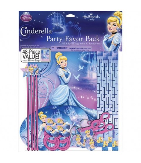 NEW NELLA THE PRINCESS KNIGHT FAVOR PACK 48 PIECES PARTY FAVORS TATTOOS STICKERS 