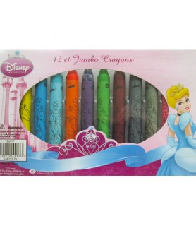 Cinderella Jumbo Crayons (12ct)