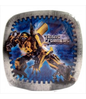 Transformers 'Dark of the Moon' Small Paper Pocket Plates (8ct)