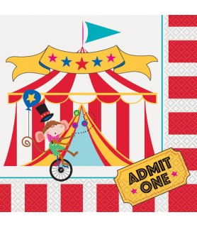 Circus 'Carnival' Lunch Napkins (16ct)