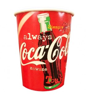 Coca-Cola Vintage 1996 Olympics 8oz Paper Cups (8ct)