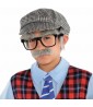 Halloween Grandpa Kit With Hat, Glasses, and Moustache (3pc)